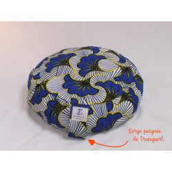 Zafu Wax Fleur bleu