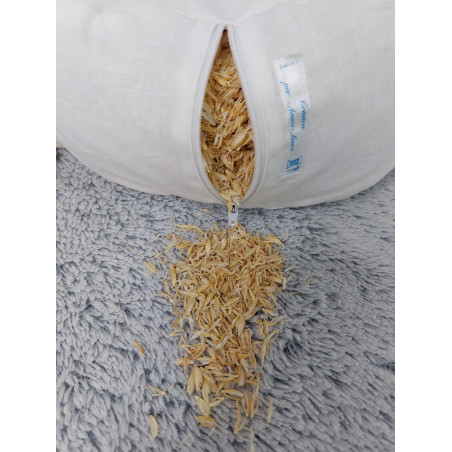 Remplissage coussin balle petit épeautre