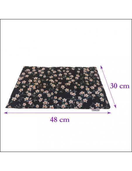 Bouillotte sèche taille L, parfaite pour le ventre, le dos