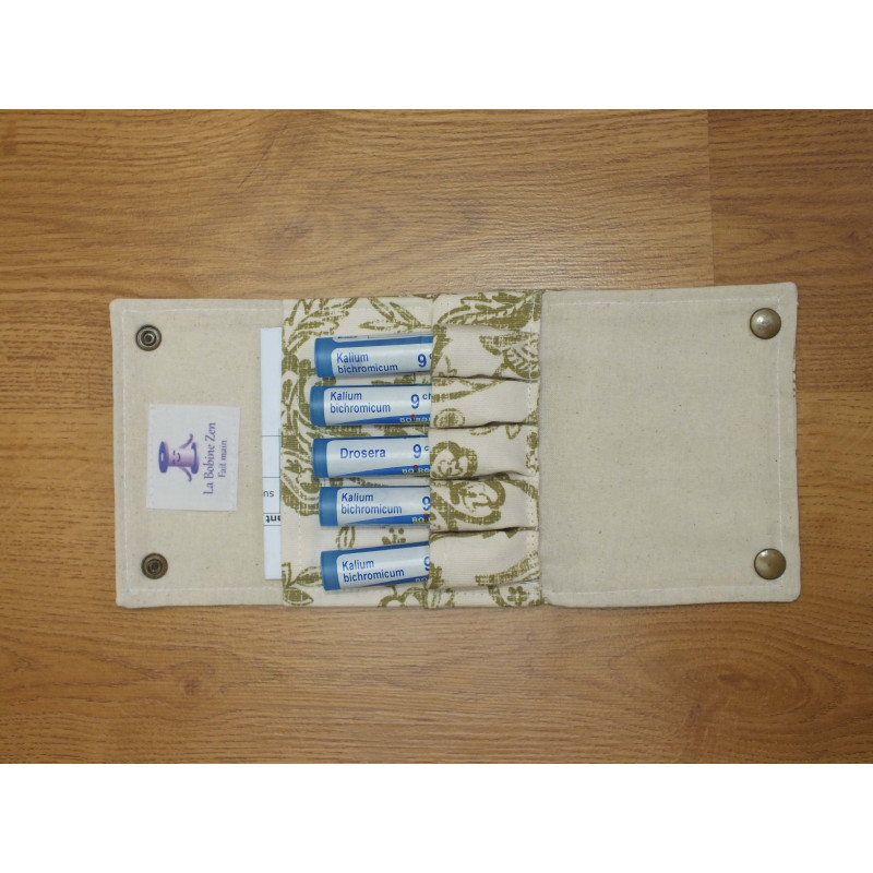 Pochette homéopathie et ordonnance