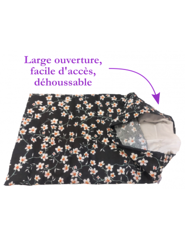 Bouillotte sèche taille L, parfaite pour le...